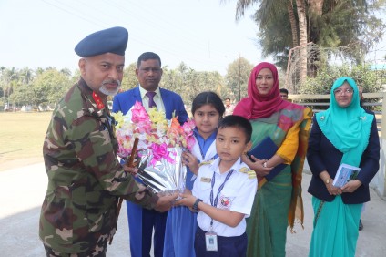 সভাপতি মহোদয়ের বিদ্যালয় পরিদর্শন। ২০২৩